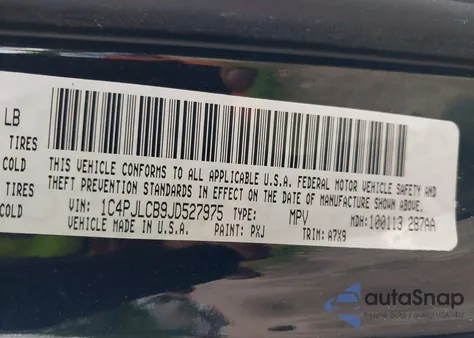 2018 Jeep Cherokee Latitude Fwd из США, поврежденный, VIN 1C4PJLCB9JD527975